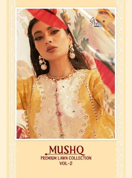 Shree Fabs Mushq Premium Lawn Collection Vol 2